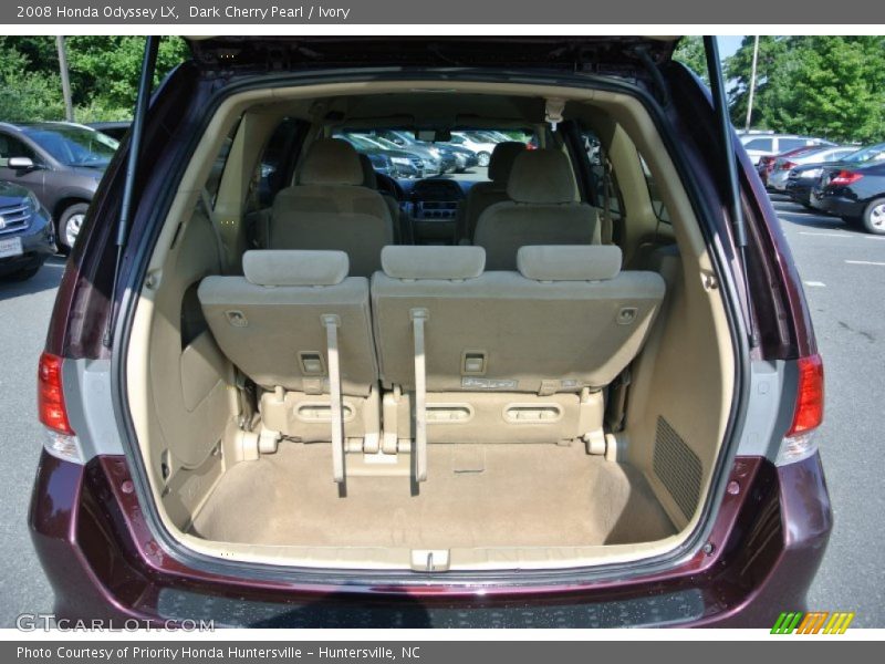 Dark Cherry Pearl / Ivory 2008 Honda Odyssey LX