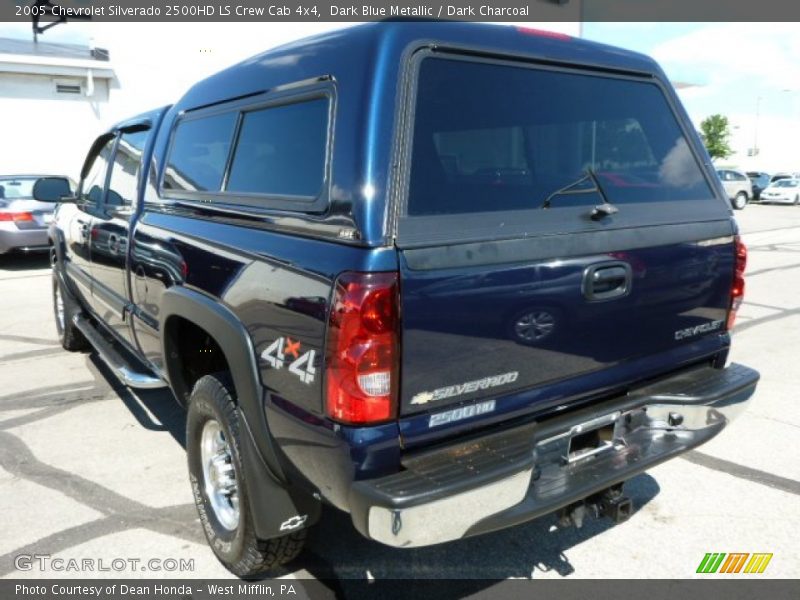 Dark Blue Metallic / Dark Charcoal 2005 Chevrolet Silverado 2500HD LS Crew Cab 4x4