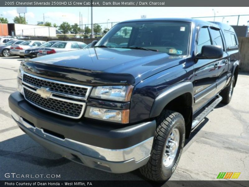 Dark Blue Metallic / Dark Charcoal 2005 Chevrolet Silverado 2500HD LS Crew Cab 4x4