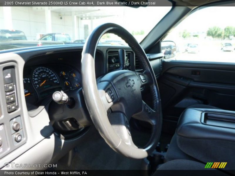Dark Blue Metallic / Dark Charcoal 2005 Chevrolet Silverado 2500HD LS Crew Cab 4x4
