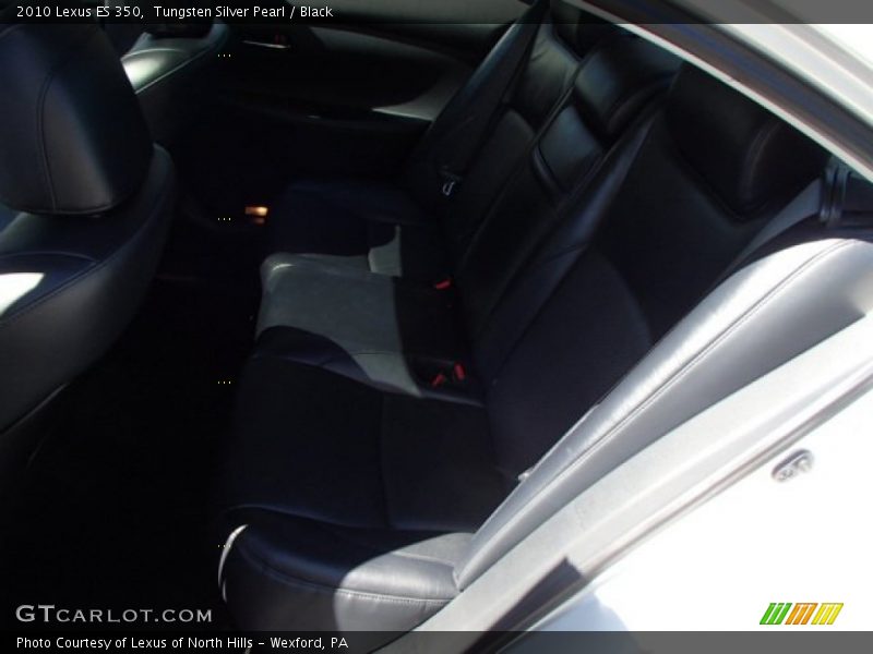 Tungsten Silver Pearl / Black 2010 Lexus ES 350