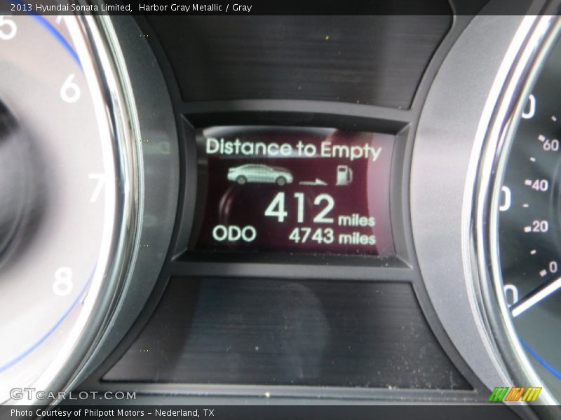 Harbor Gray Metallic / Gray 2013 Hyundai Sonata Limited