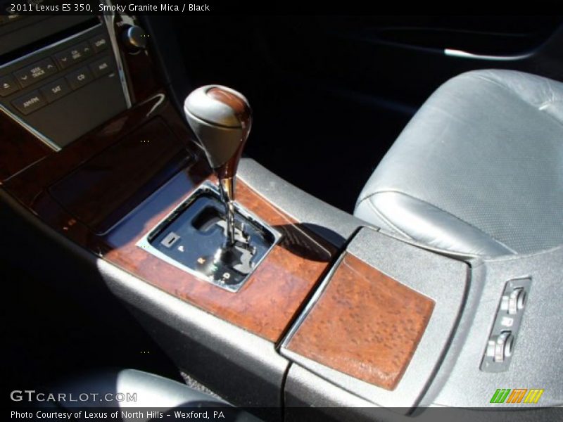 Smoky Granite Mica / Black 2011 Lexus ES 350