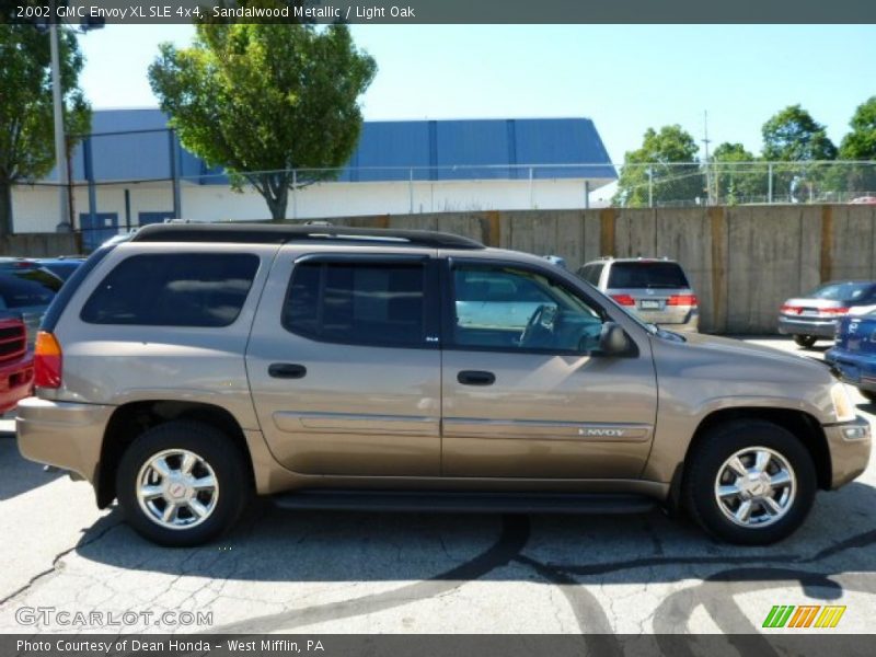 Sandalwood Metallic / Light Oak 2002 GMC Envoy XL SLE 4x4