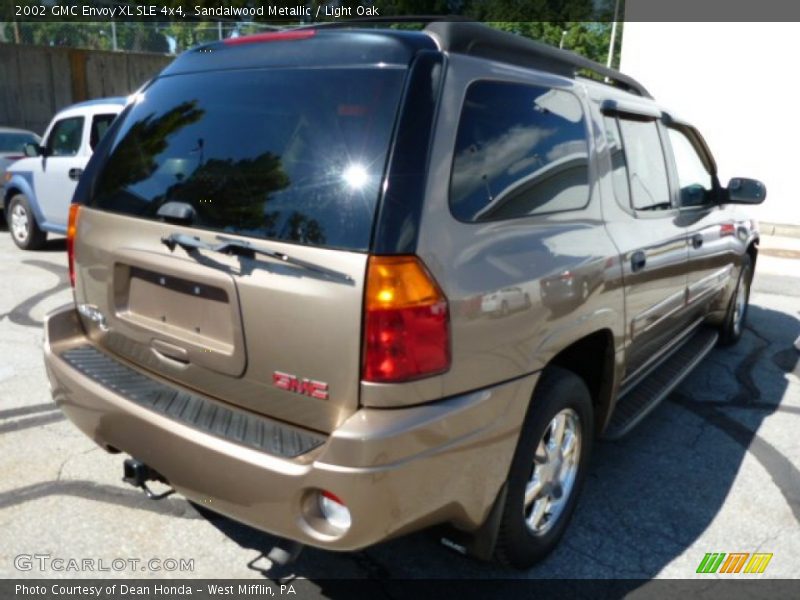 Sandalwood Metallic / Light Oak 2002 GMC Envoy XL SLE 4x4