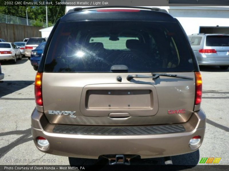 Sandalwood Metallic / Light Oak 2002 GMC Envoy XL SLE 4x4