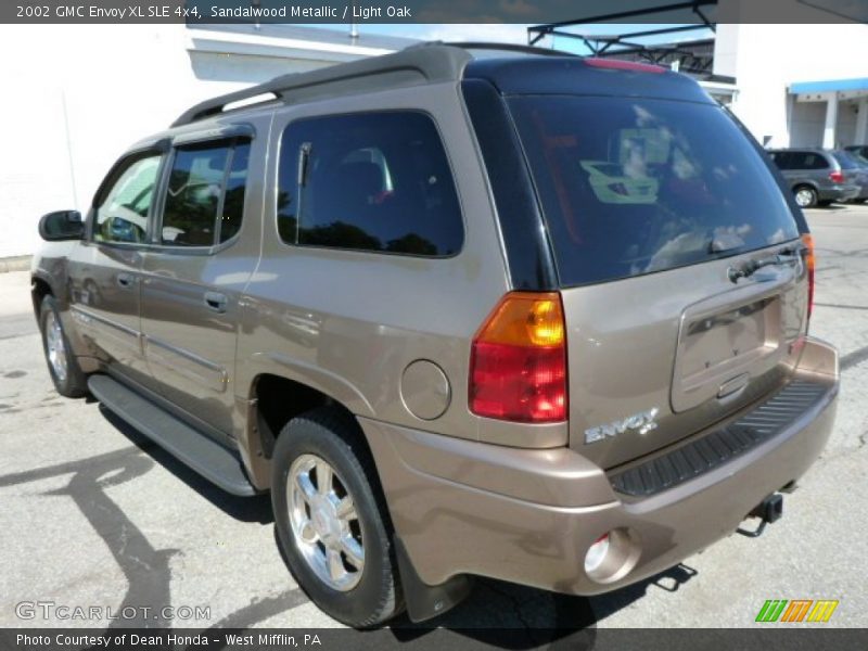 Sandalwood Metallic / Light Oak 2002 GMC Envoy XL SLE 4x4
