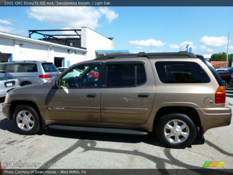 Sandalwood Metallic / Light Oak 2002 GMC Envoy XL SLE 4x4