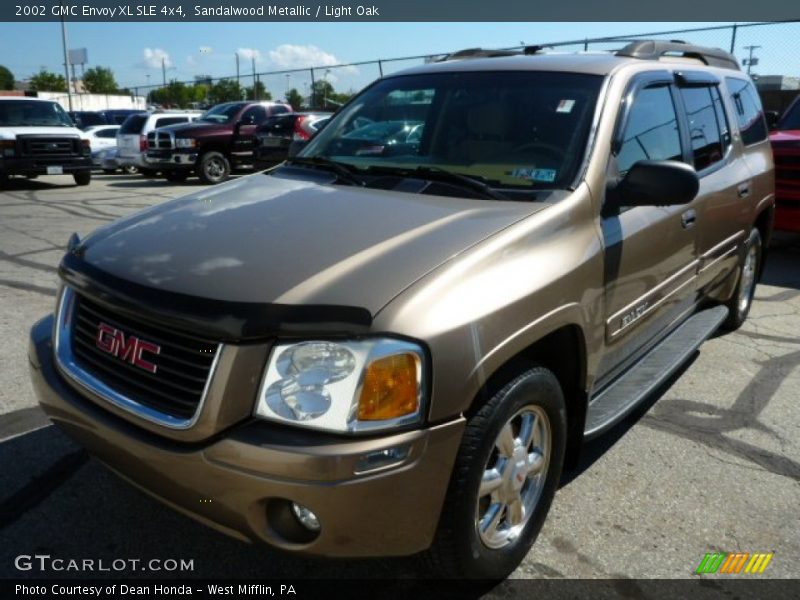 Sandalwood Metallic / Light Oak 2002 GMC Envoy XL SLE 4x4