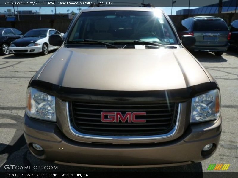 Sandalwood Metallic / Light Oak 2002 GMC Envoy XL SLE 4x4
