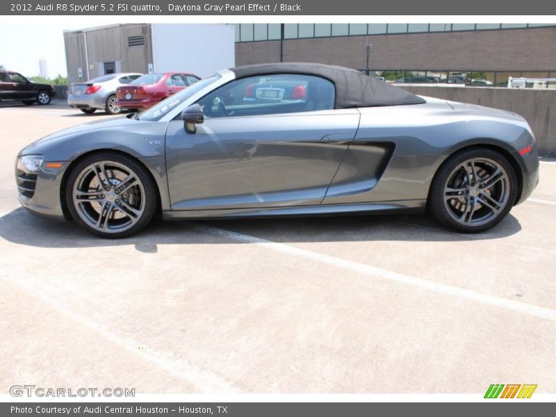  2012 R8 Spyder 5.2 FSI quattro Daytona Gray Pearl Effect