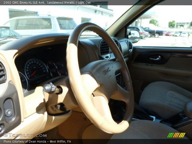 Sandalwood Metallic / Light Oak 2002 GMC Envoy XL SLE 4x4