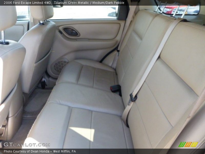 Titanium Green Metallic / Medium/Dark Pebble 2006 Ford Escape Limited 4WD