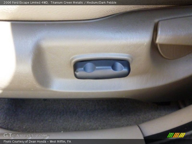 Titanium Green Metallic / Medium/Dark Pebble 2006 Ford Escape Limited 4WD