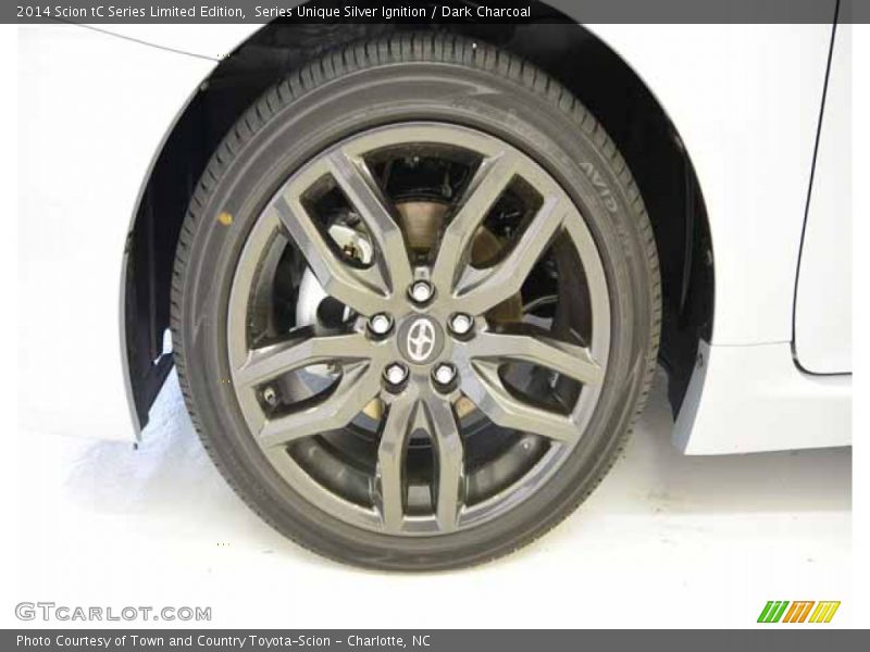 Series Unique Silver Ignition / Dark Charcoal 2014 Scion tC Series Limited Edition