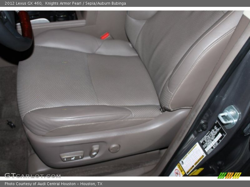 Front Seat of 2012 GX 460