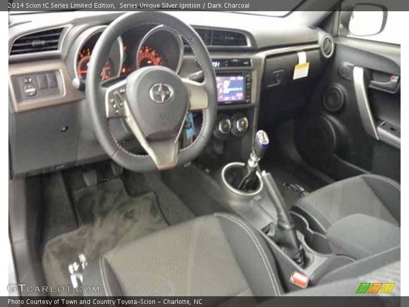 Series Unique Silver Ignition / Dark Charcoal 2014 Scion tC Series Limited Edition