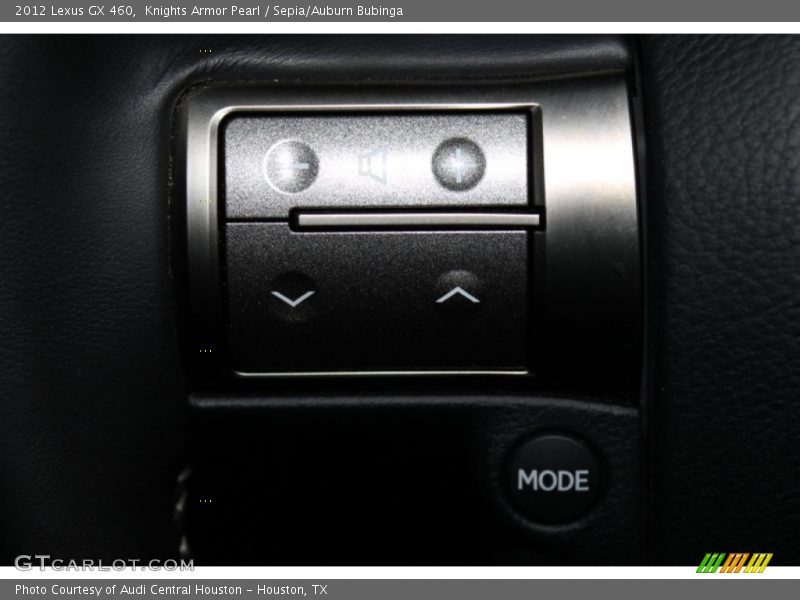Controls of 2012 GX 460