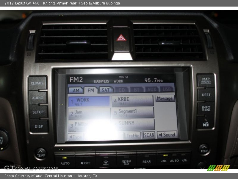Knights Armor Pearl / Sepia/Auburn Bubinga 2012 Lexus GX 460