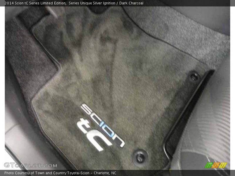 Series Unique Silver Ignition / Dark Charcoal 2014 Scion tC Series Limited Edition