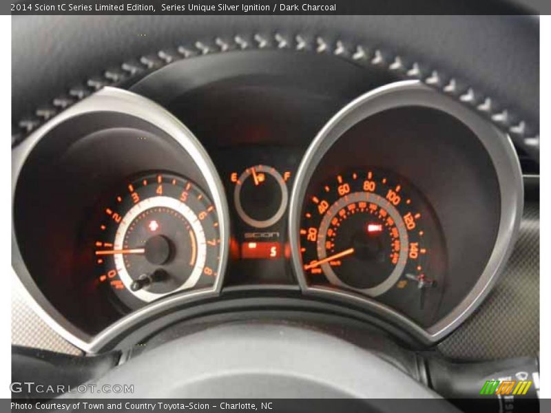 Series Unique Silver Ignition / Dark Charcoal 2014 Scion tC Series Limited Edition
