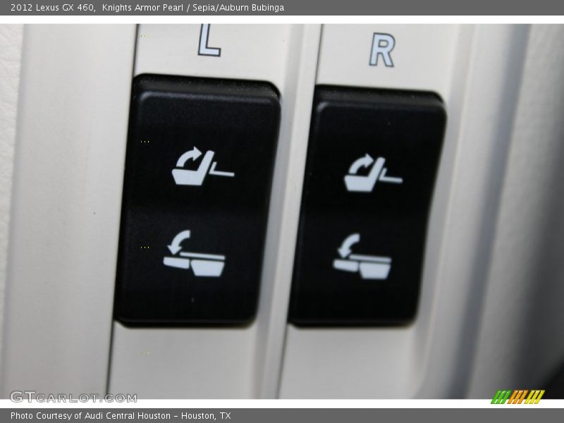 Controls of 2012 GX 460