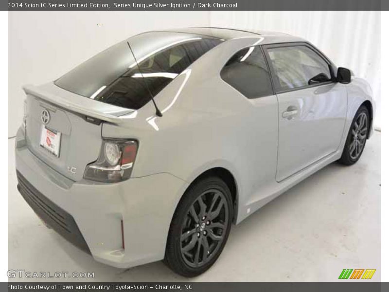 Series Unique Silver Ignition / Dark Charcoal 2014 Scion tC Series Limited Edition