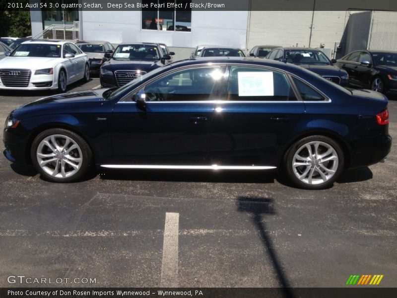  2011 S4 3.0 quattro Sedan Deep Sea Blue Pearl Effect