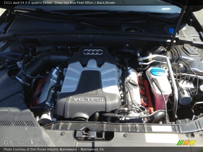  2011 S4 3.0 quattro Sedan Engine - 3.0 Liter Supercharged FSI DOHC 24-Valve VVT V6