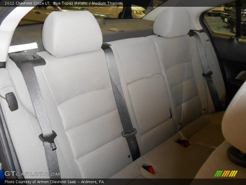 Blue Topaz Metallic / Medium Titanium 2012 Chevrolet Cruze LT