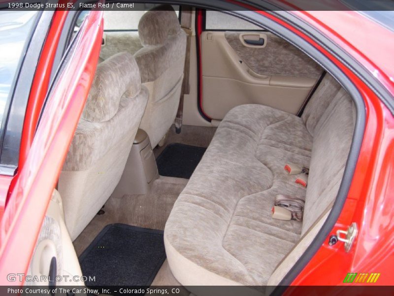 Rear Seat of 1998 Stratus ES