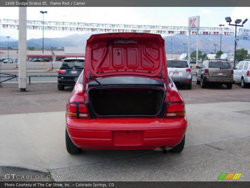 Flame Red / Camel 1998 Dodge Stratus ES