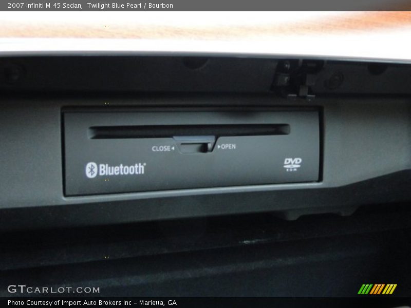 Twilight Blue Pearl / Bourbon 2007 Infiniti M 45 Sedan