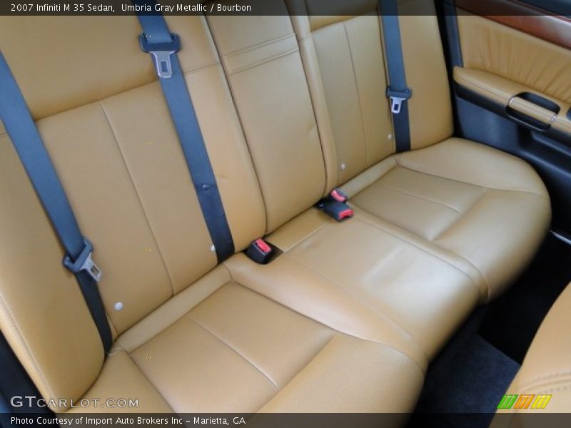 Umbria Gray Metallic / Bourbon 2007 Infiniti M 35 Sedan