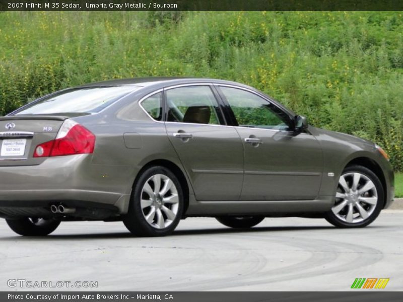 Umbria Gray Metallic / Bourbon 2007 Infiniti M 35 Sedan