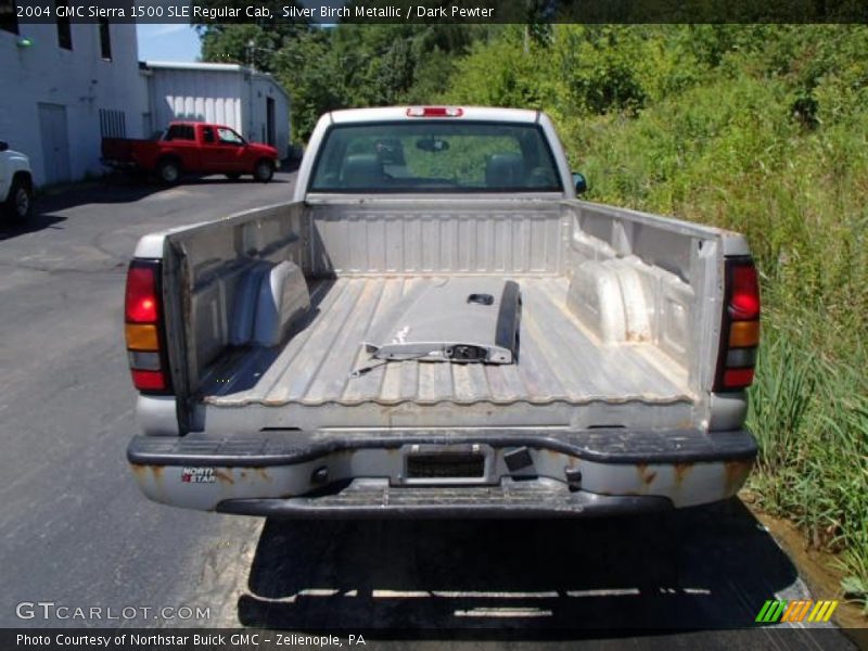 Silver Birch Metallic / Dark Pewter 2004 GMC Sierra 1500 SLE Regular Cab