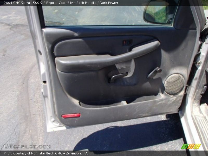 Silver Birch Metallic / Dark Pewter 2004 GMC Sierra 1500 SLE Regular Cab