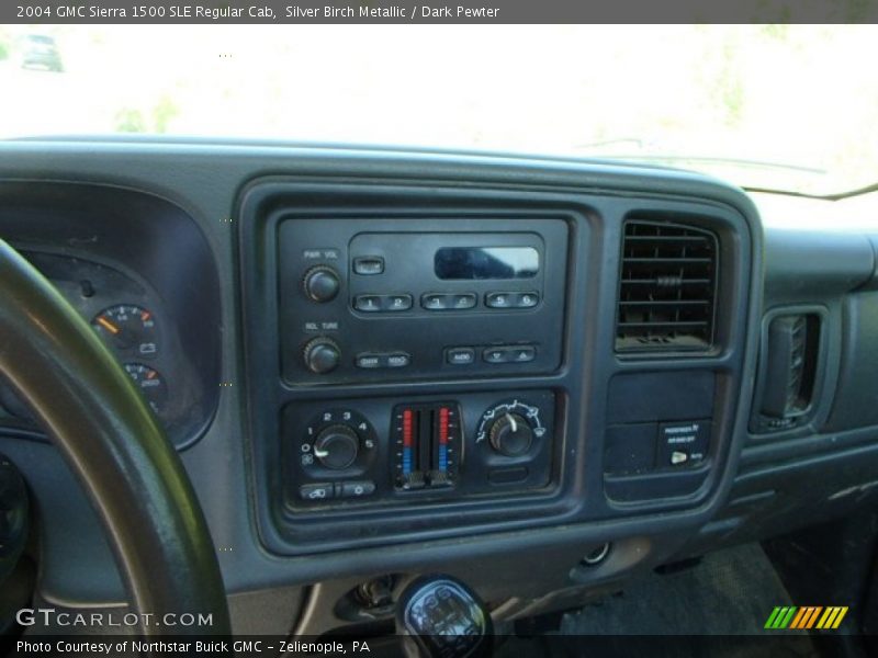 Silver Birch Metallic / Dark Pewter 2004 GMC Sierra 1500 SLE Regular Cab