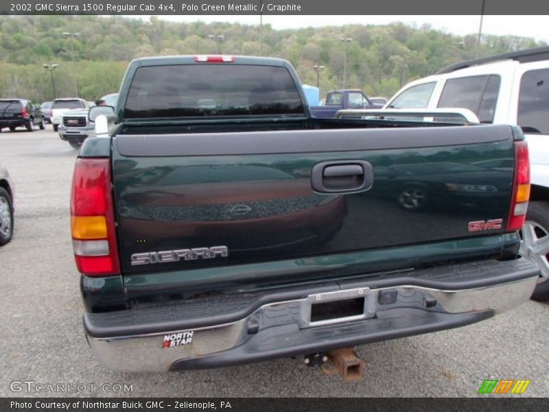 Polo Green Metallic / Graphite 2002 GMC Sierra 1500 Regular Cab 4x4