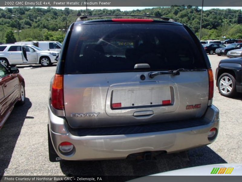 Pewter Metallic / Medium Pewter 2002 GMC Envoy SLE 4x4