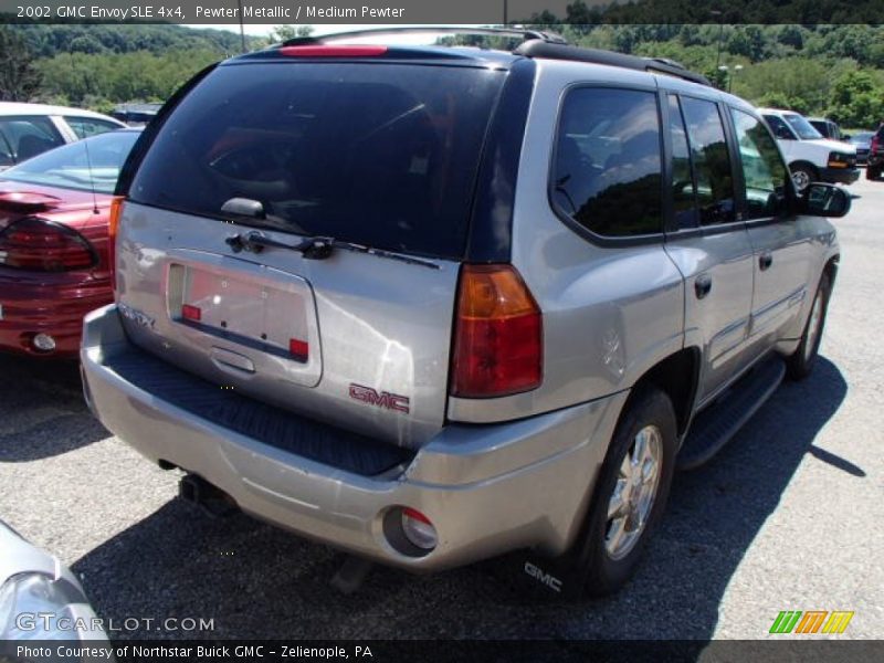 Pewter Metallic / Medium Pewter 2002 GMC Envoy SLE 4x4