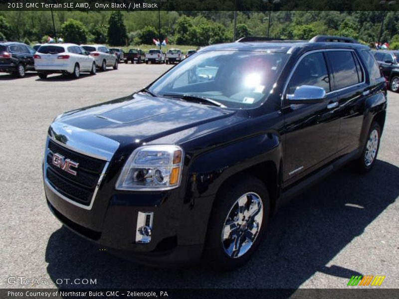 Onyx Black / Jet Black 2013 GMC Terrain SLE AWD