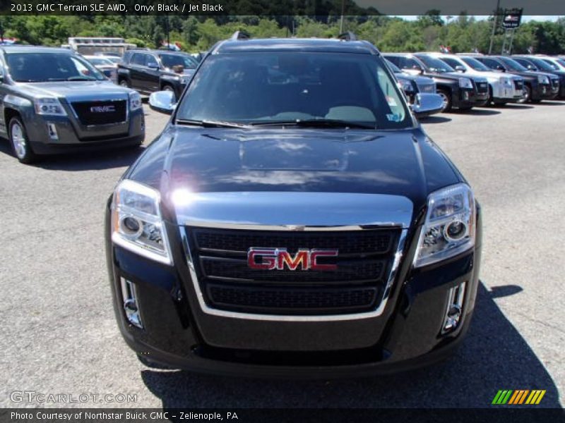 Onyx Black / Jet Black 2013 GMC Terrain SLE AWD