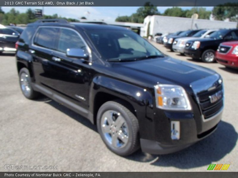 Onyx Black / Jet Black 2013 GMC Terrain SLE AWD