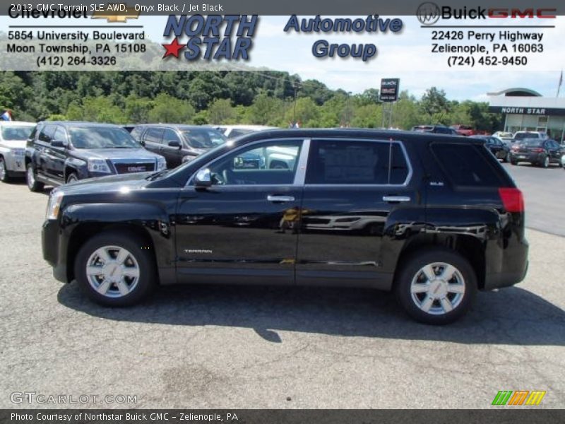 Onyx Black / Jet Black 2013 GMC Terrain SLE AWD
