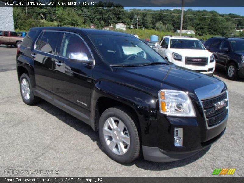 Onyx Black / Jet Black 2013 GMC Terrain SLE AWD