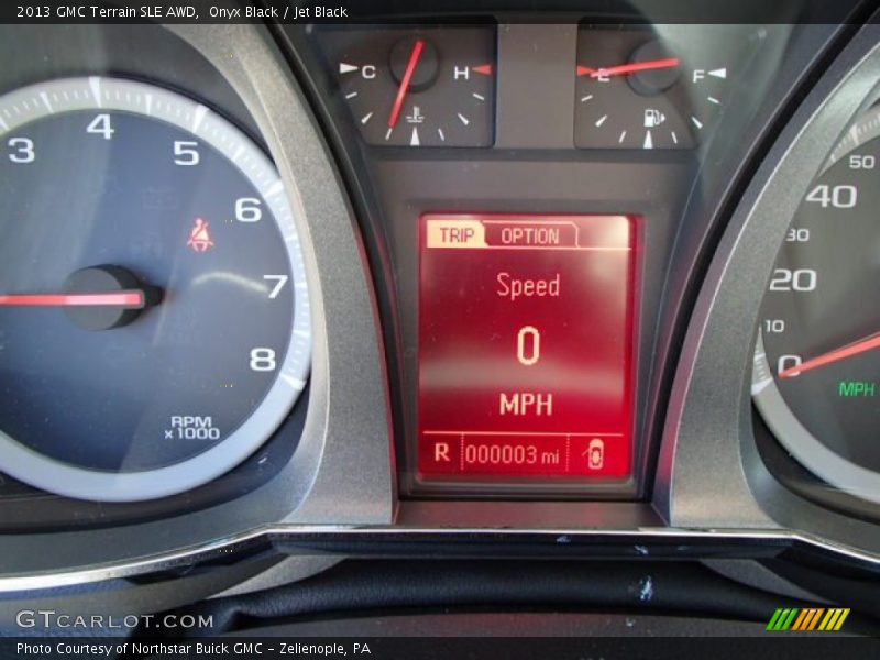 Onyx Black / Jet Black 2013 GMC Terrain SLE AWD