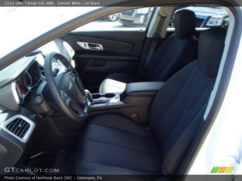 Summit White / Jet Black 2013 GMC Terrain SLE AWD