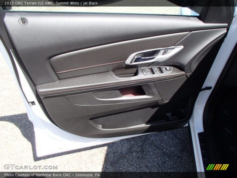 Summit White / Jet Black 2013 GMC Terrain SLE AWD