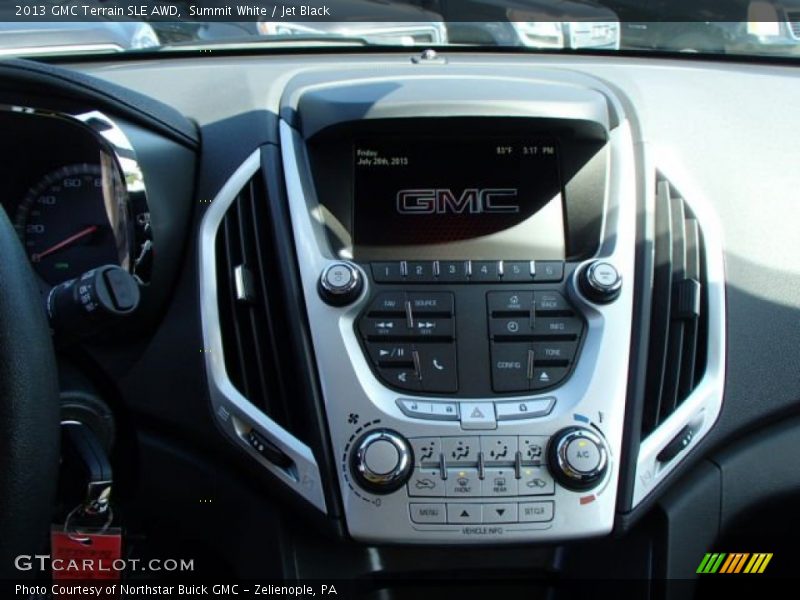 Summit White / Jet Black 2013 GMC Terrain SLE AWD